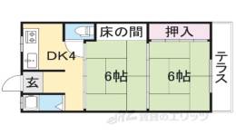岩湖アパート間取り図面