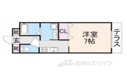 シャンテー長尾間取り図面