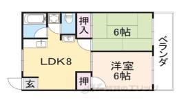 西部ハイツ間取り図面
