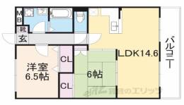 エスペランサ３間取り図面