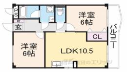 メゾンパレス新大宮間取り図面