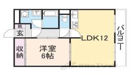 サンプラザ南京終間取り図面