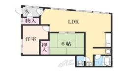サンプラザ南京終間取り図面