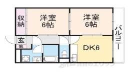 サンプラザ南京終間取り図面