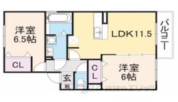 グランディール　サリシェ間取り図面