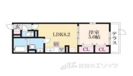 ミレグランデ京田辺間取り図面