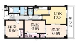 ラフィーネ生駒間取り図面