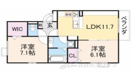 ソシア　フェリオ間取り図面