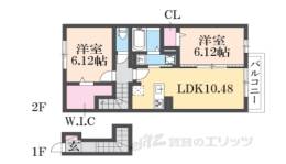Ｄ－ｒｏｏｍ　Ｂｒｌｌｉａｎｔ間取り図面