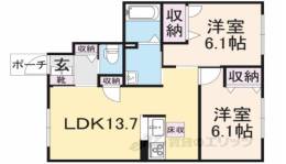 セントリビエ南彦根間取り図面