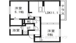 レグルス学園前間取り図面