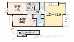 ブリリアント高宮間取り図面