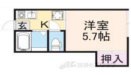コーポクリ間取り図面