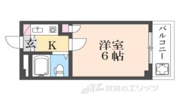 シティパレス西大寺Ｐ５間取り図面