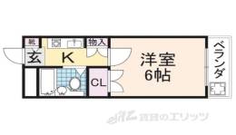 アミティ西大寺Ｐ８間取り図面