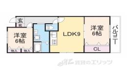 プラムキャッスルＳ-１間取り図面