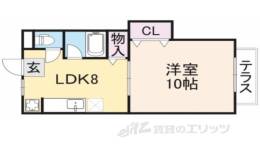 ワンズクレスト２間取り図面
