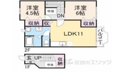 フレイムＡ間取り図面