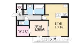 インヴィート間取り図面