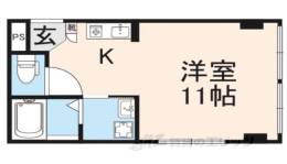 ラフェスタ彦根３間取り図面