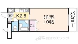 サンタウン竹鼻Ｂ間取り図面