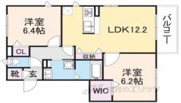 シャーメゾン京都洛北間取り図面