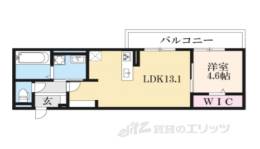 D-ROOM西院間取り図面