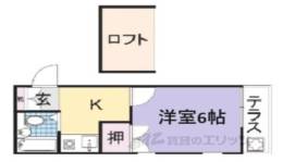 レオ四条大路間取り図面