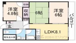 メゾンあおき２間取り図面