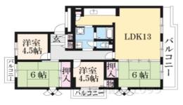 高の原駅西第２団地2号棟間取り図面