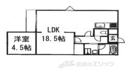 グリーンフィールド平城山間取り図面