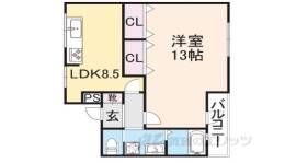 マンションキタ２間取り図面