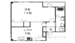 マンションキタ２間取り図面
