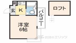 シティパレス西大寺Ｐ２間取り図面