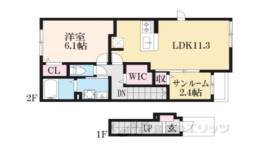 フォレスト１間取り図面