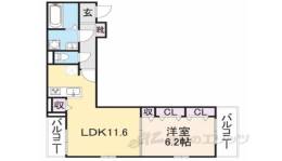 アメニティプラザ朱雀間取り図面