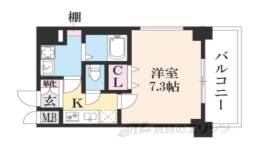 プレサンス京都北野白梅町間取り図面