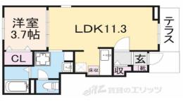プリオール２間取り図面
