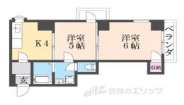 スカイロード太秦間取り図面