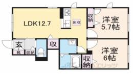シャルム　ドミール間取り図面