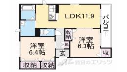 シャーメゾンCLASSET間取り図面
