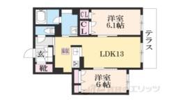 ＳｈａＭａｉｓｏｎ　ＬｅａＬａｎｉ間取り図面