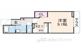 ファミール２間取り図面