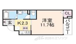ベルオーブＶ間取り図面