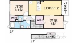 アドニス１間取り図面