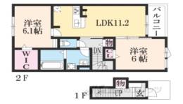 グラン　コンフリエ間取り図面