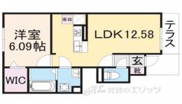 ウインドウ２間取り図面