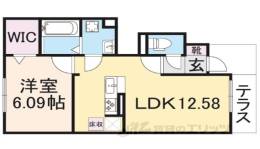 ウインドウ２間取り図面