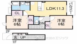 ベル・ヴィオラ間取り図面