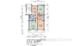 高の原駅西団地21号棟間取り図面